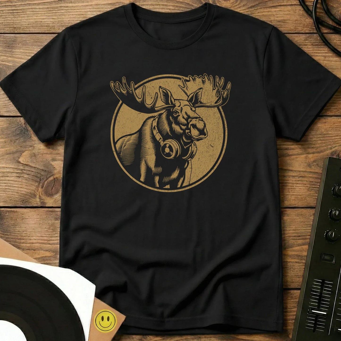 Mixing Moose T-Shirt Black / S Mixing Moose T-Shirt