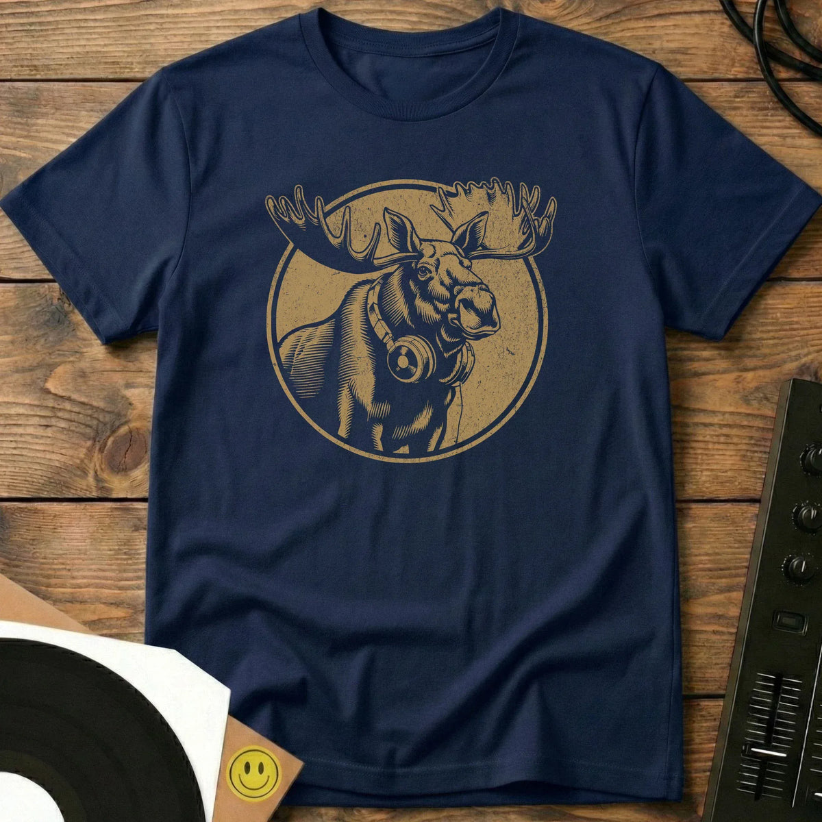 Mixing Moose T-Shirt Navy / S Mixing Moose T-Shirt