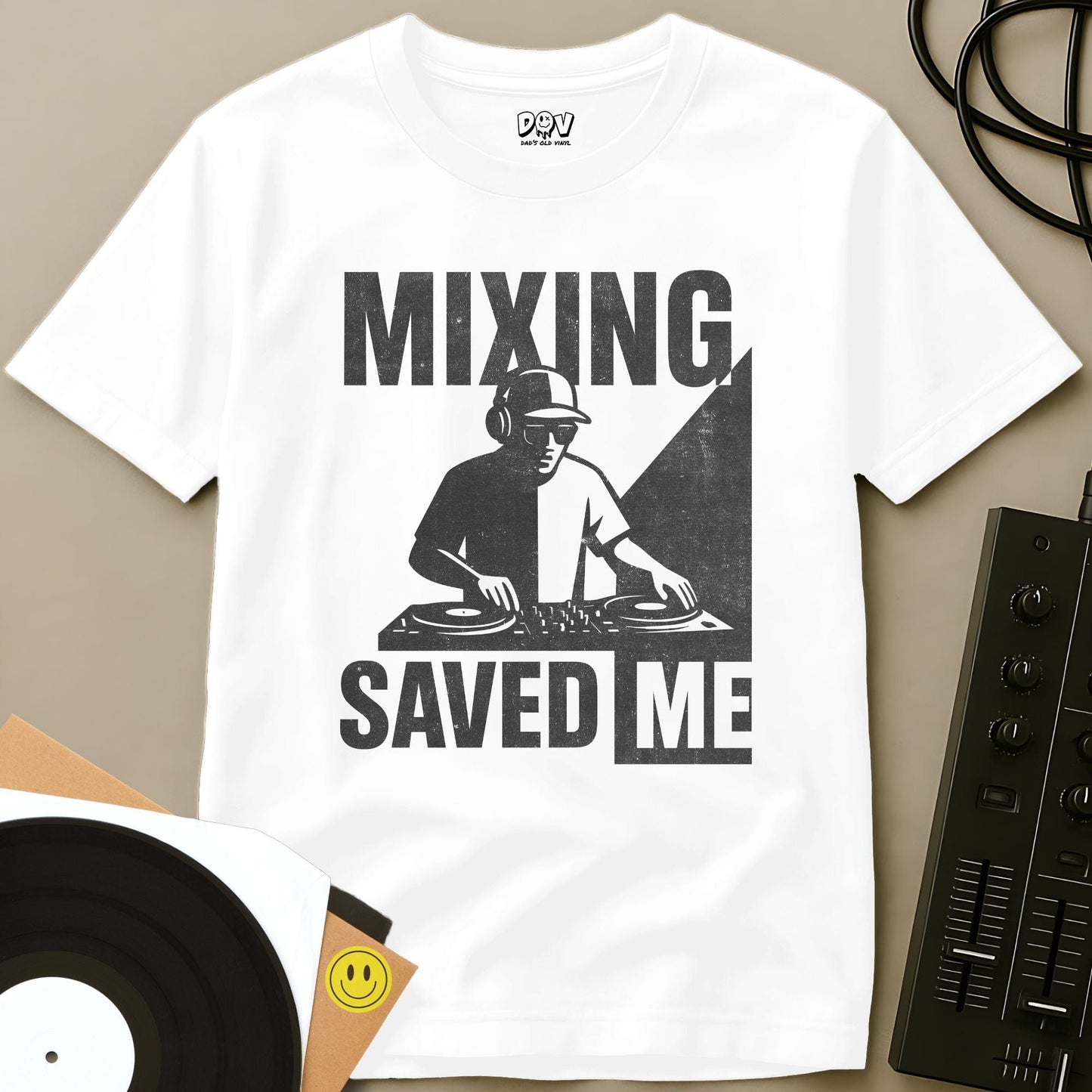 Mixing Saved Me T-Shirt White / S Mixing Saved Me T-Shirt
