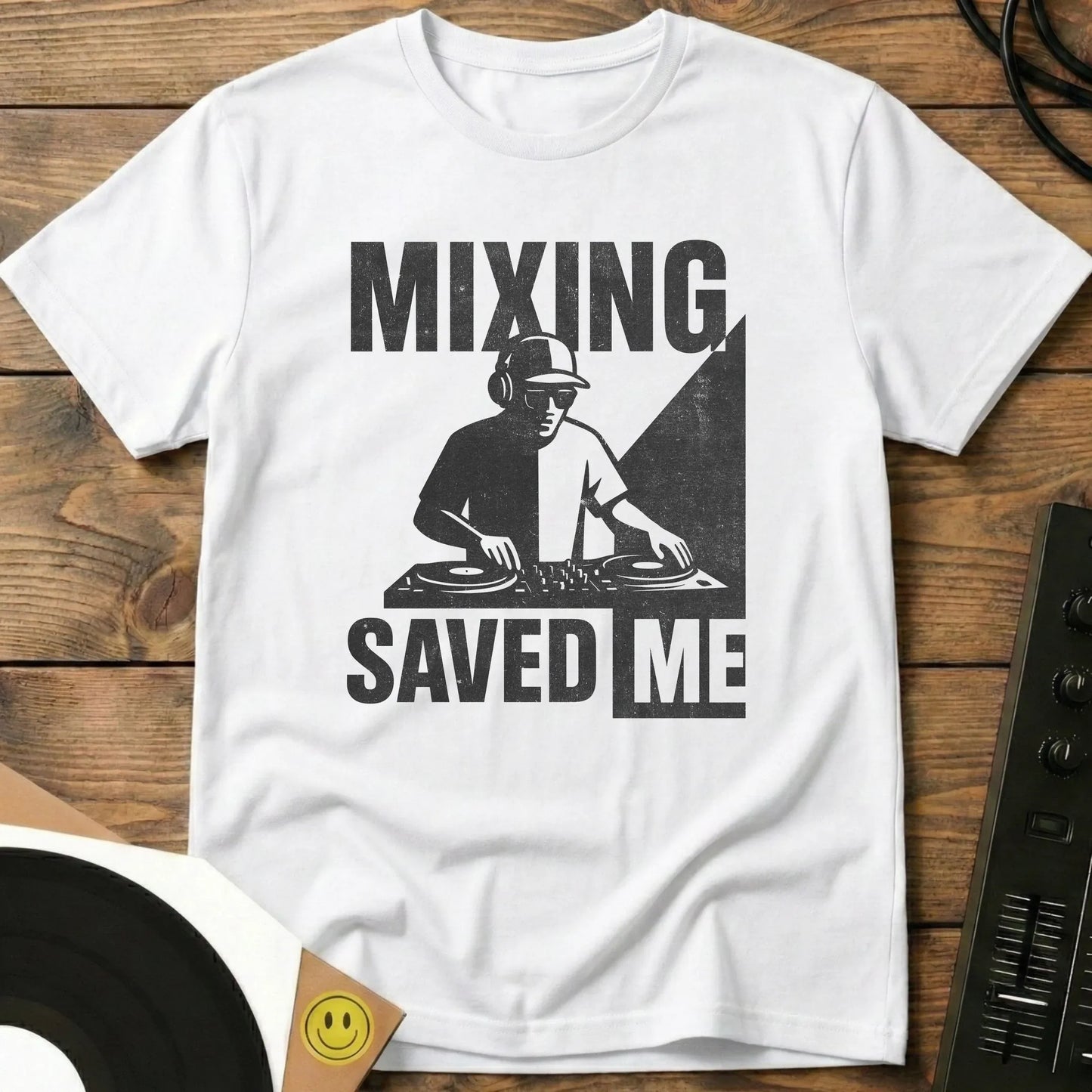 Mixing Saved Me T-Shirt White / S Mixing Saved Me T-Shirt