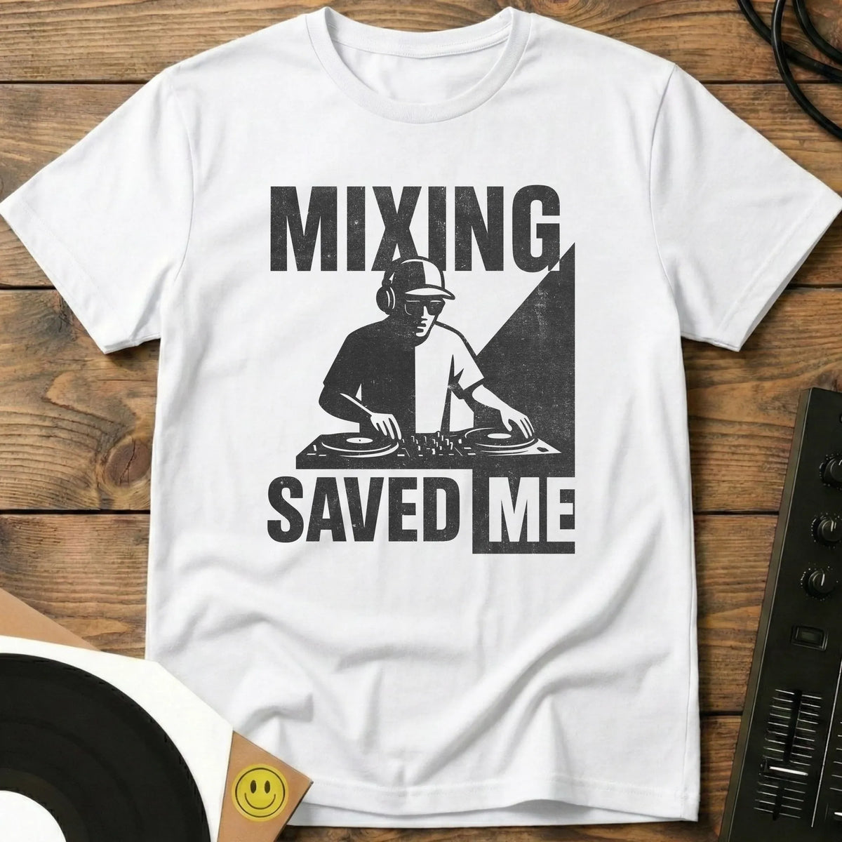 Mixing Saved Me T-Shirt White / S Mixing Saved Me T-Shirt