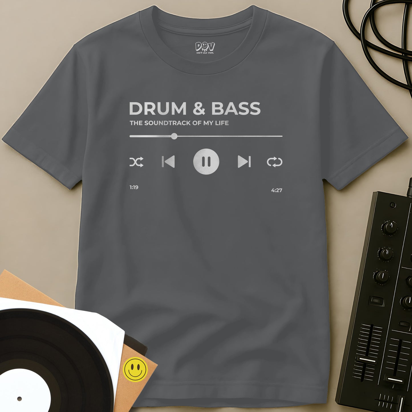 Drum & Bass - Soundtrack of My Life T-Shirt