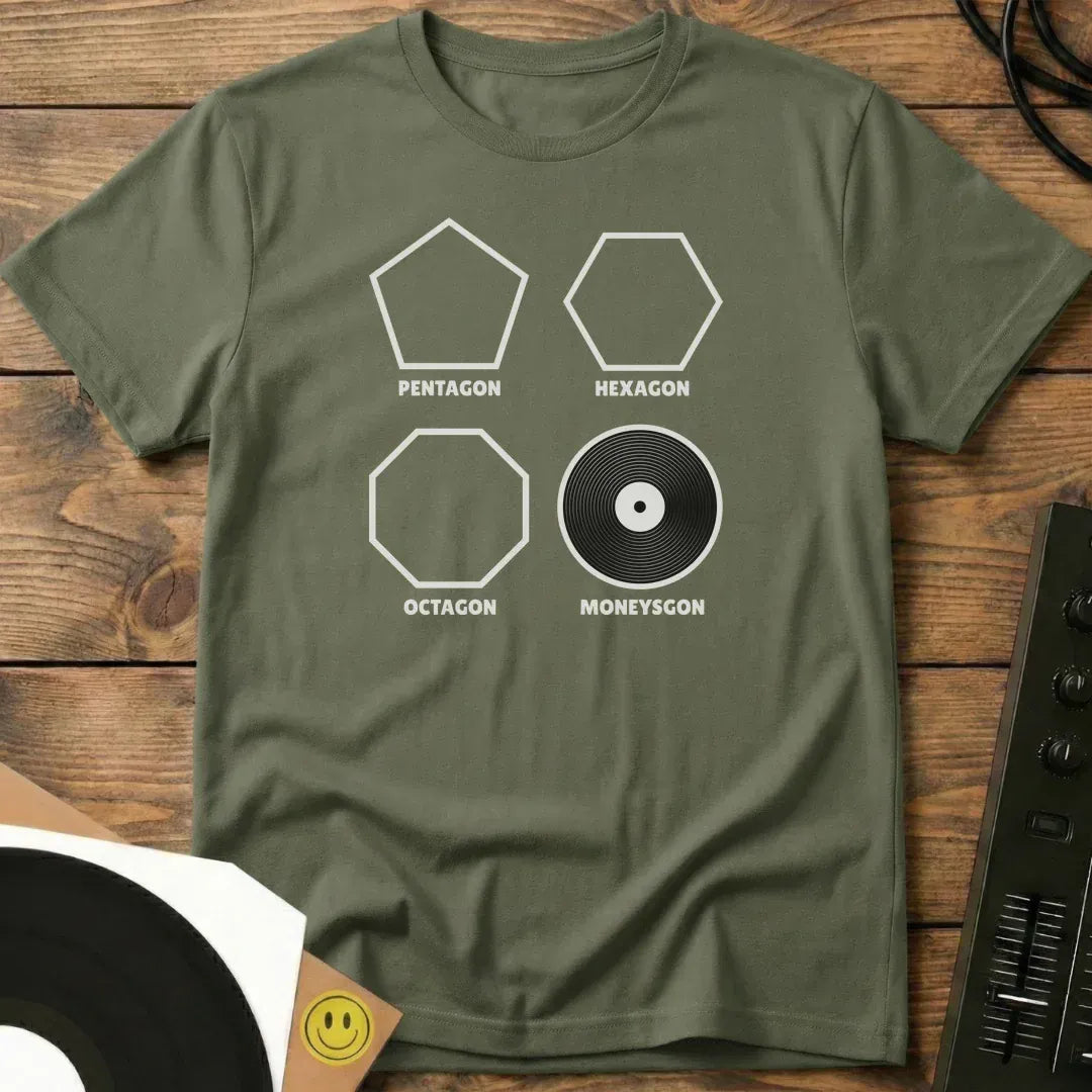 Moneysgon T-Shirt Military Green / S Moneysgon T-Shirt