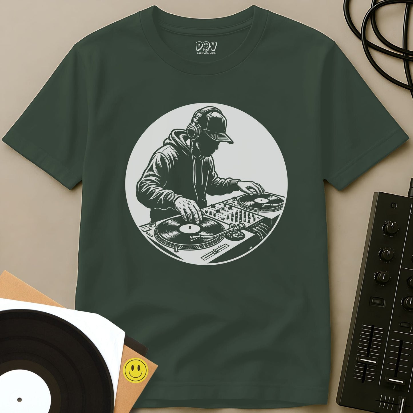 Mono Mix T-Shirt Military Green / S Mono Mix T-Shirt