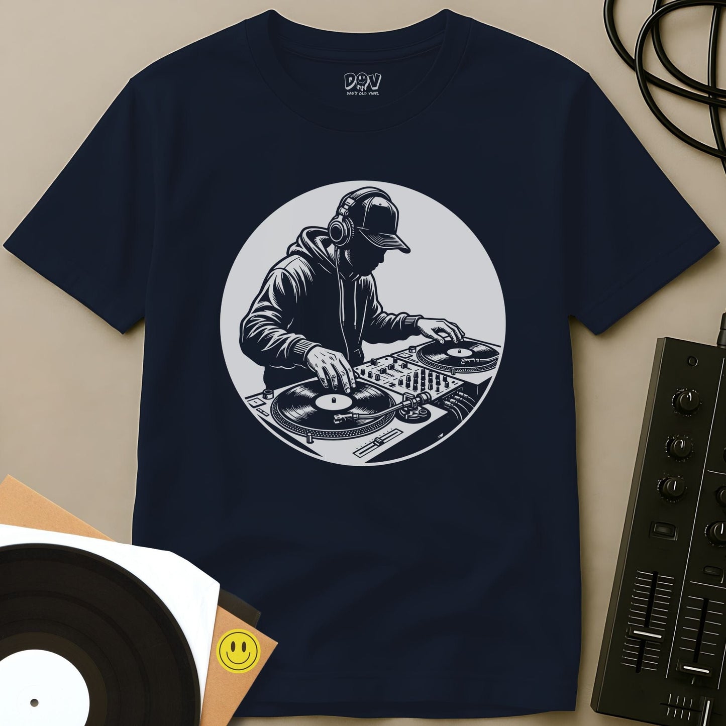 Mono Mix T-Shirt Navy / S Mono Mix T-Shirt