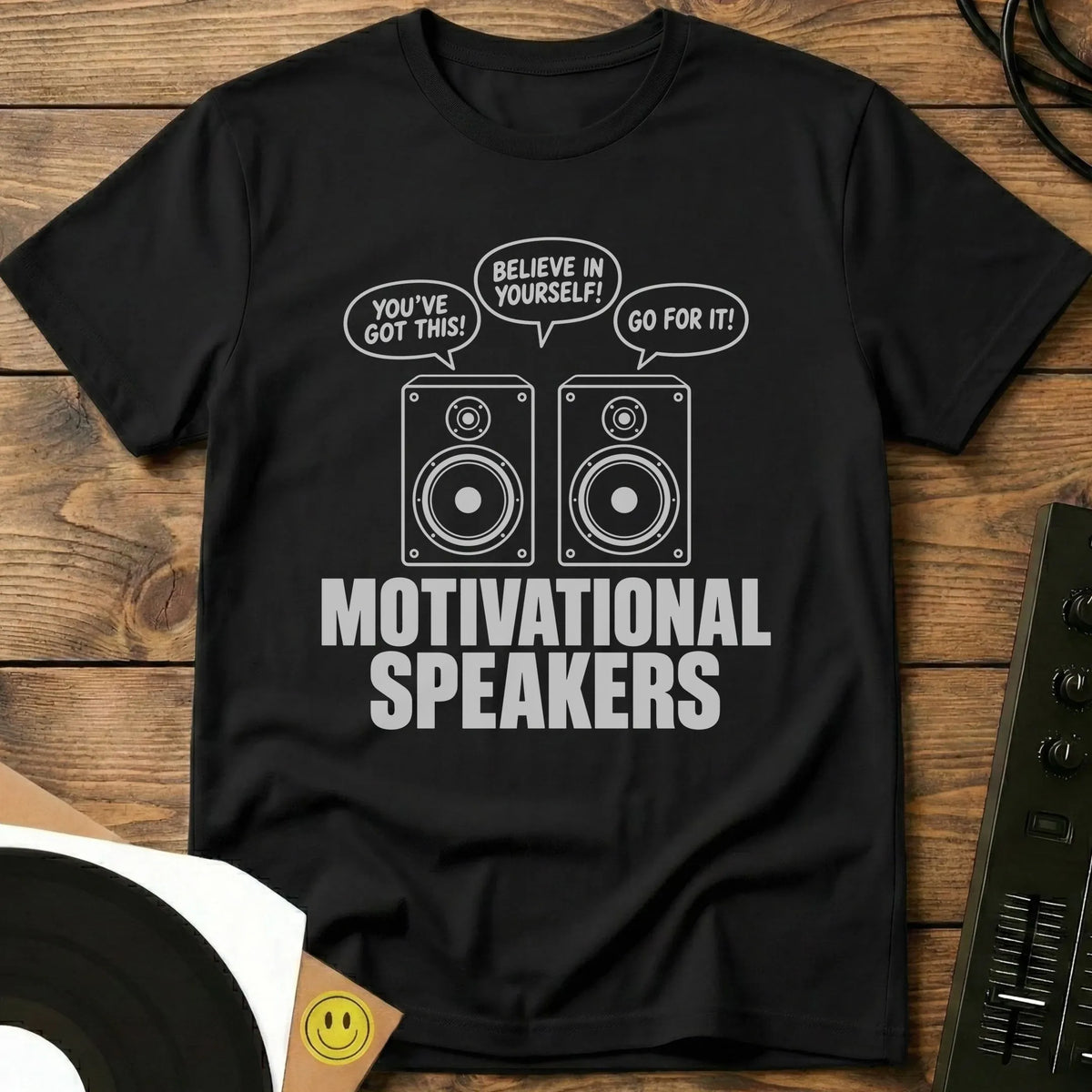 Motivational Speakers T-Shirt Black / S Motivational Speakers T-Shirt