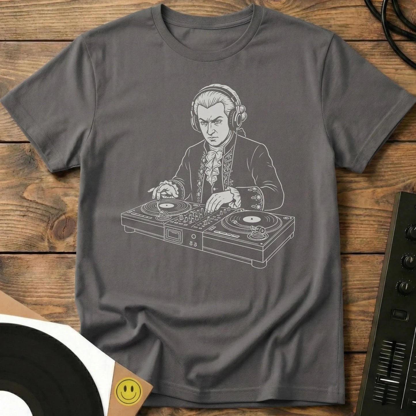 Mozart Music T-Shirt Charcoal / S Mozart Music T-Shirt