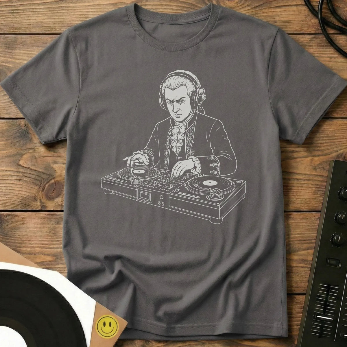 Mozart Music T-Shirt Charcoal / S Mozart Music T-Shirt
