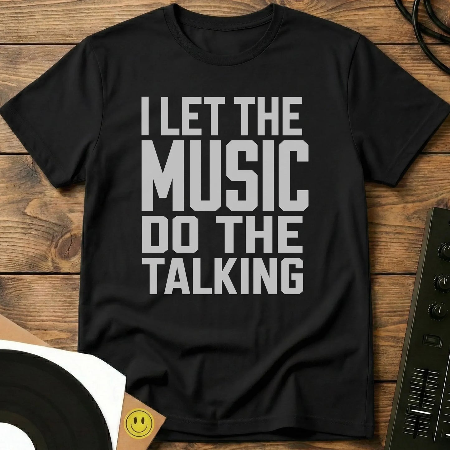 Music Do The Talking T-Shirt Black / S Music Do The Talking T-Shirt
