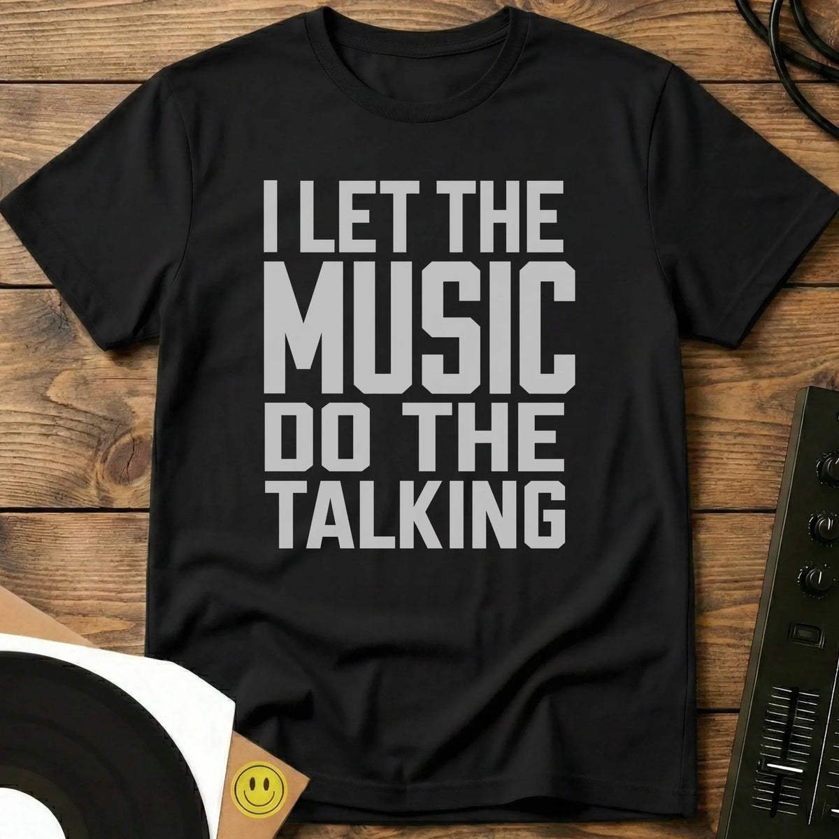 Music Do The Talking T-Shirt Black / S Music Do The Talking T-Shirt