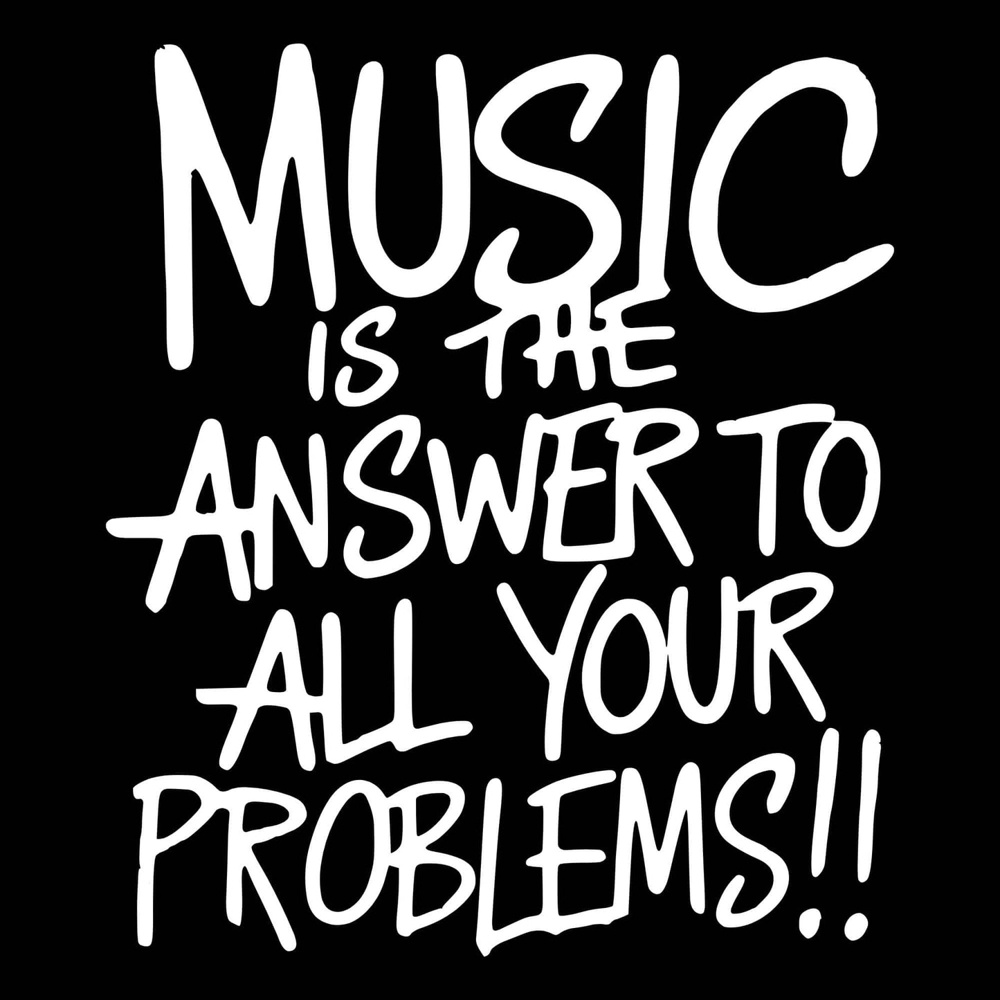 Music Is The Answer T-Shirt Music Is The Answer T-Shirt