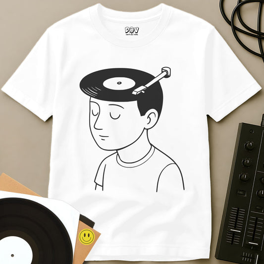 Music On My Mind T-Shirt White / S Music On My Mind T-Shirt