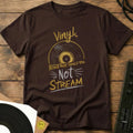 Music Should Spin T-Shirt Dark Chocolate / S Music Should Spin T-Shirt