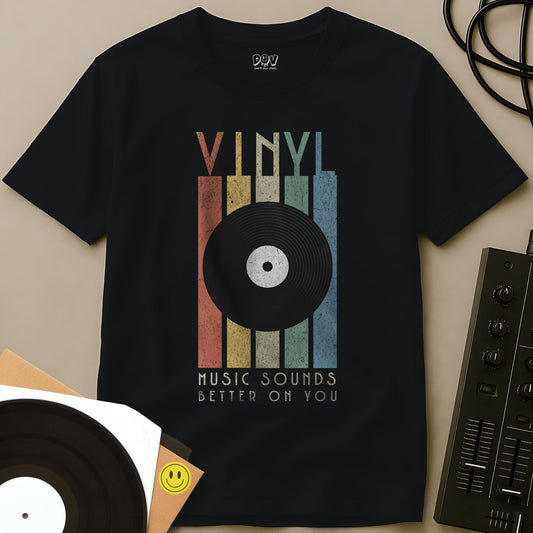 Music Sounds Better T-Shirt Black / S Music Sounds Better T-Shirt
