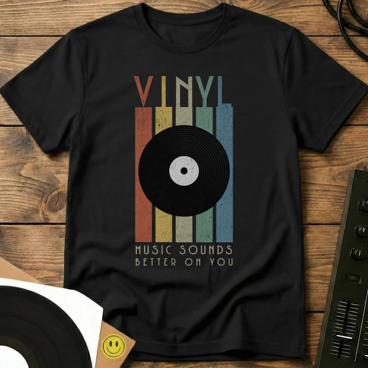 Music Sounds Better T-Shirt Black / S Music Sounds Better T-Shirt