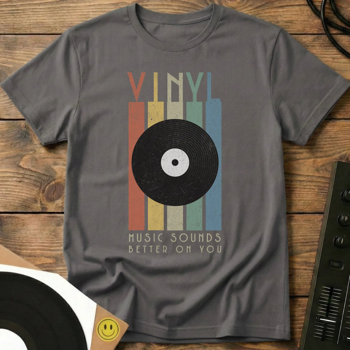 Music Sounds Better T-Shirt Charcoal / S Music Sounds Better T-Shirt
