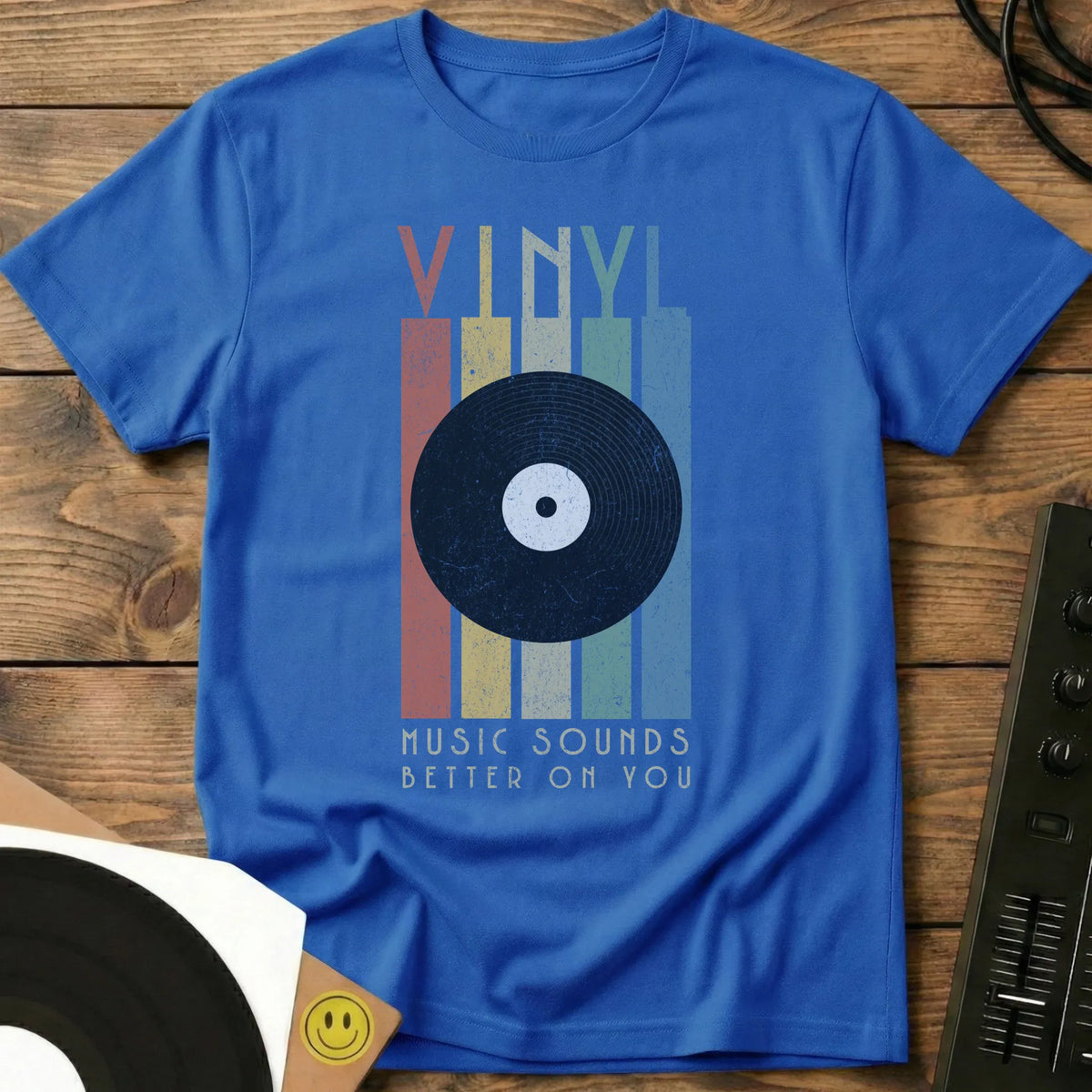 Music Sounds Better T-Shirt Royal / S Music Sounds Better T-Shirt