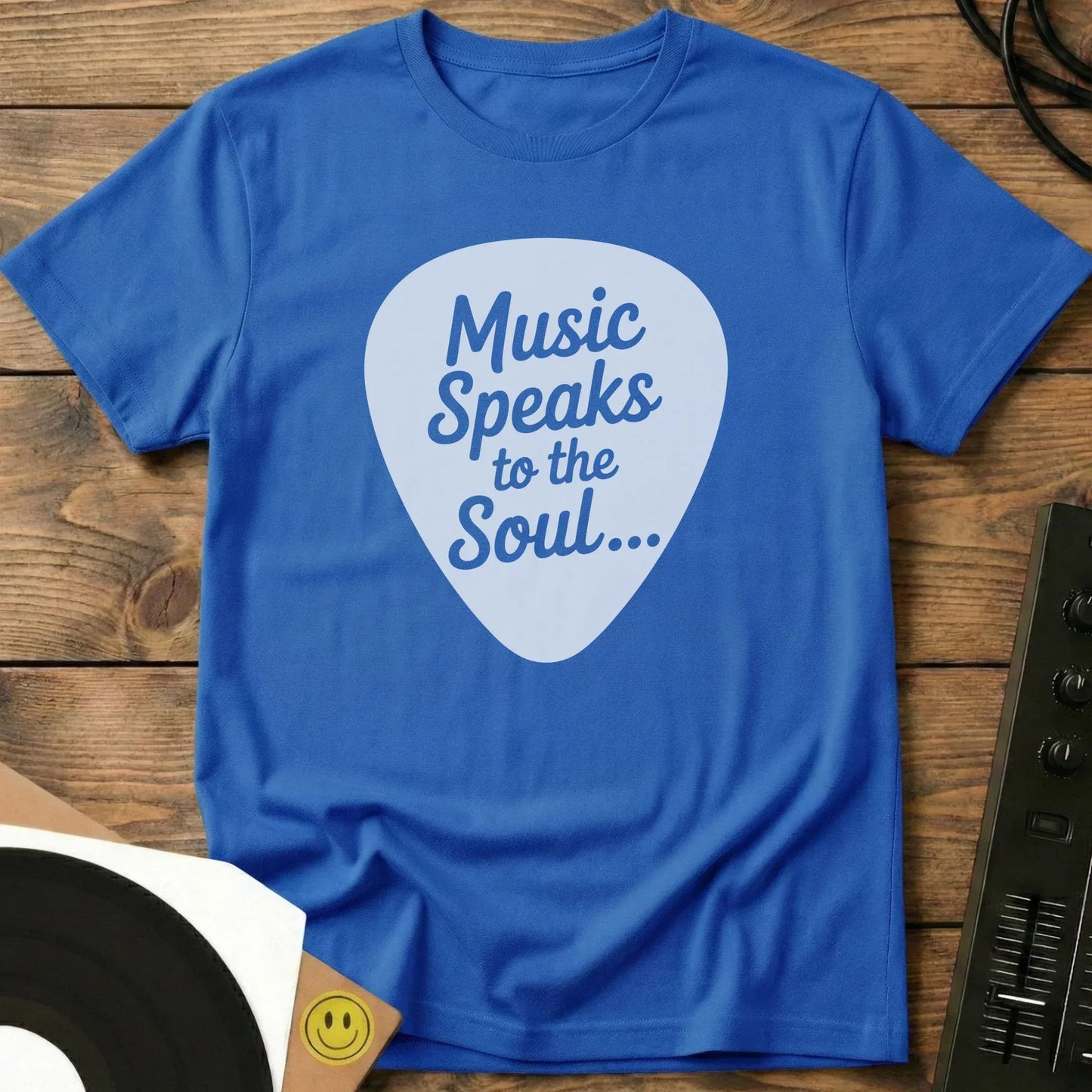 Music Speaks To The Soul T-Shirt Royal / S Music Speaks To The Soul T-Shirt