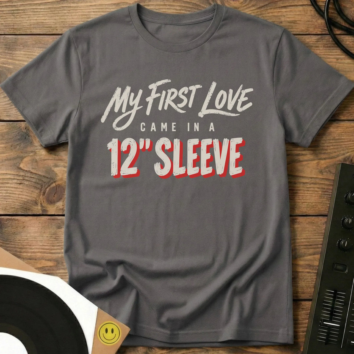 My First Love T-Shirt Charcoal / S My First Love T-Shirt