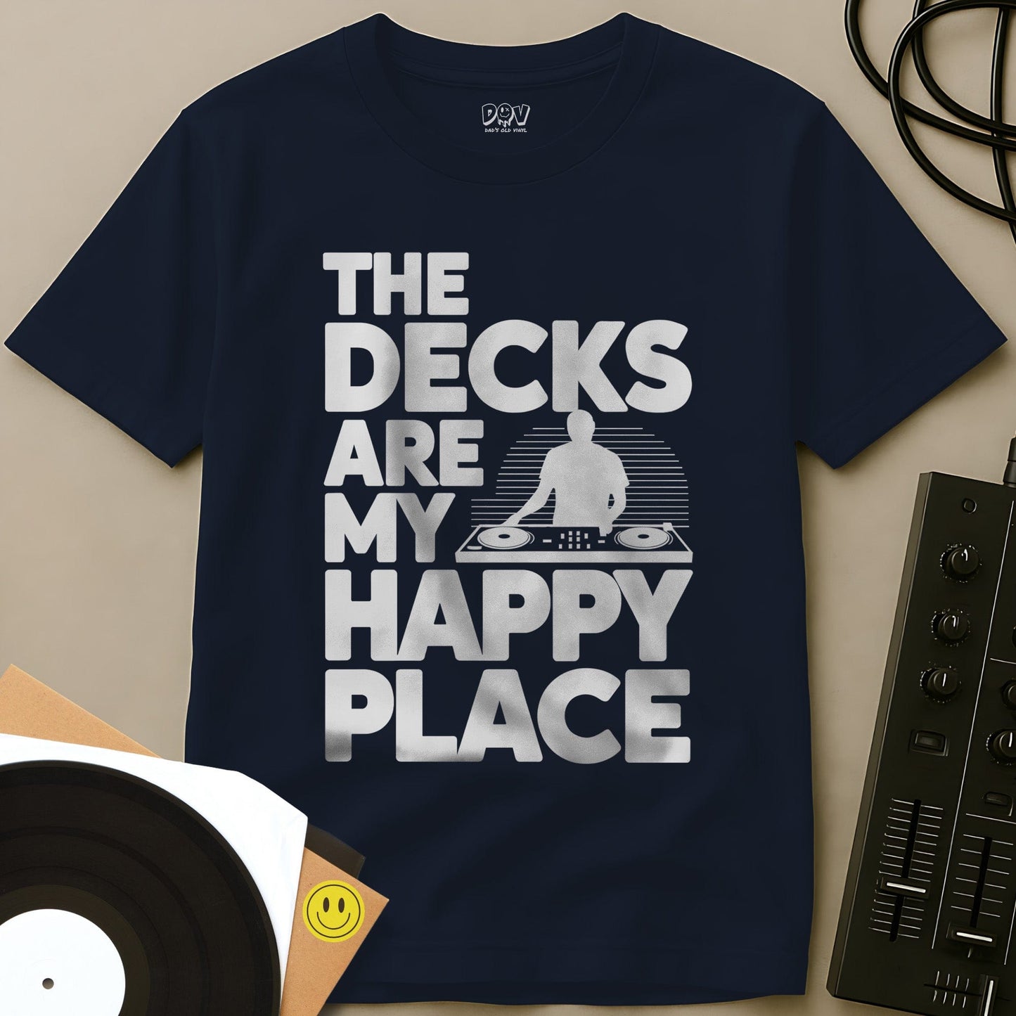 My Happy Place T-Shirt Navy / S My Happy Place T-Shirt