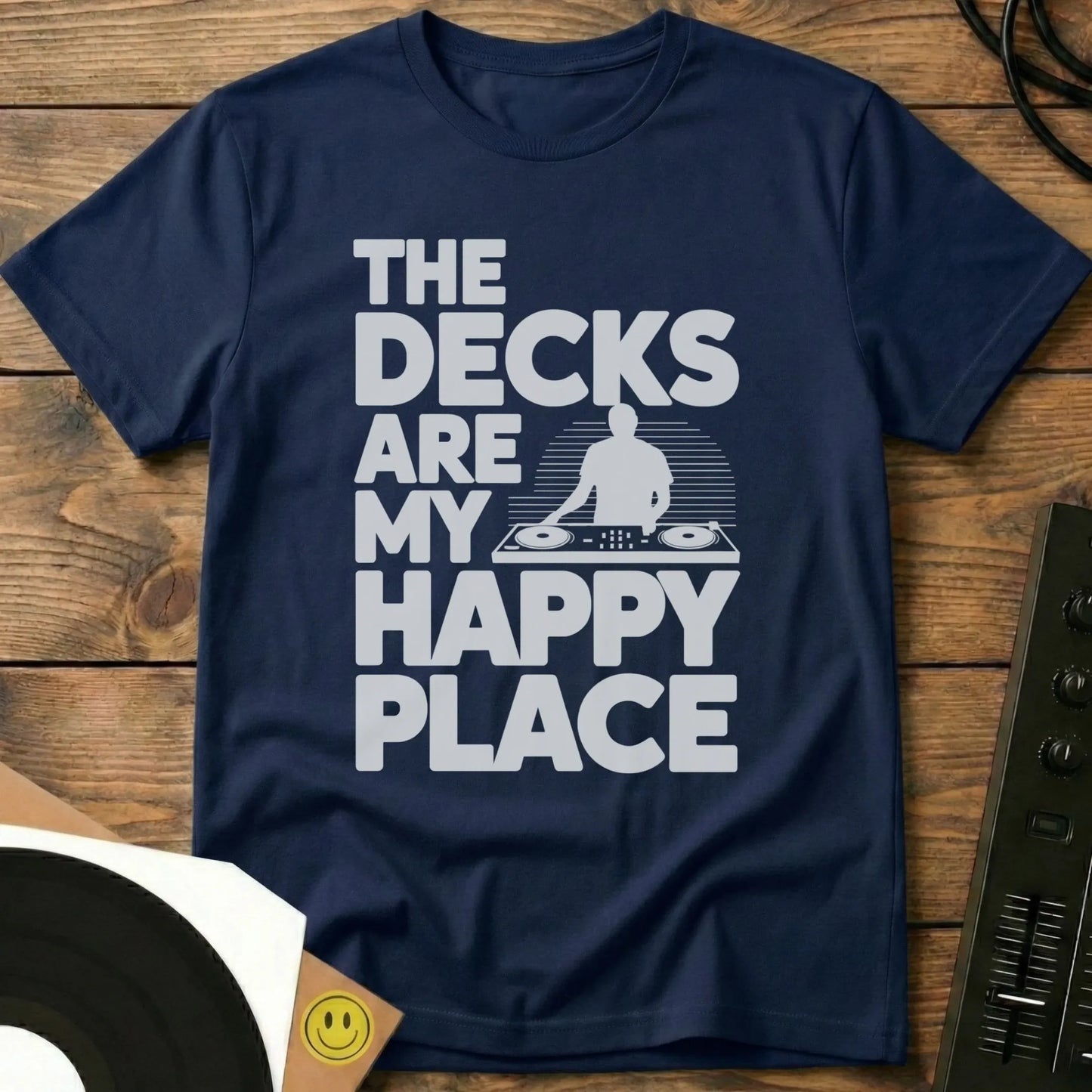 My Happy Place T-Shirt Navy / S My Happy Place T-Shirt