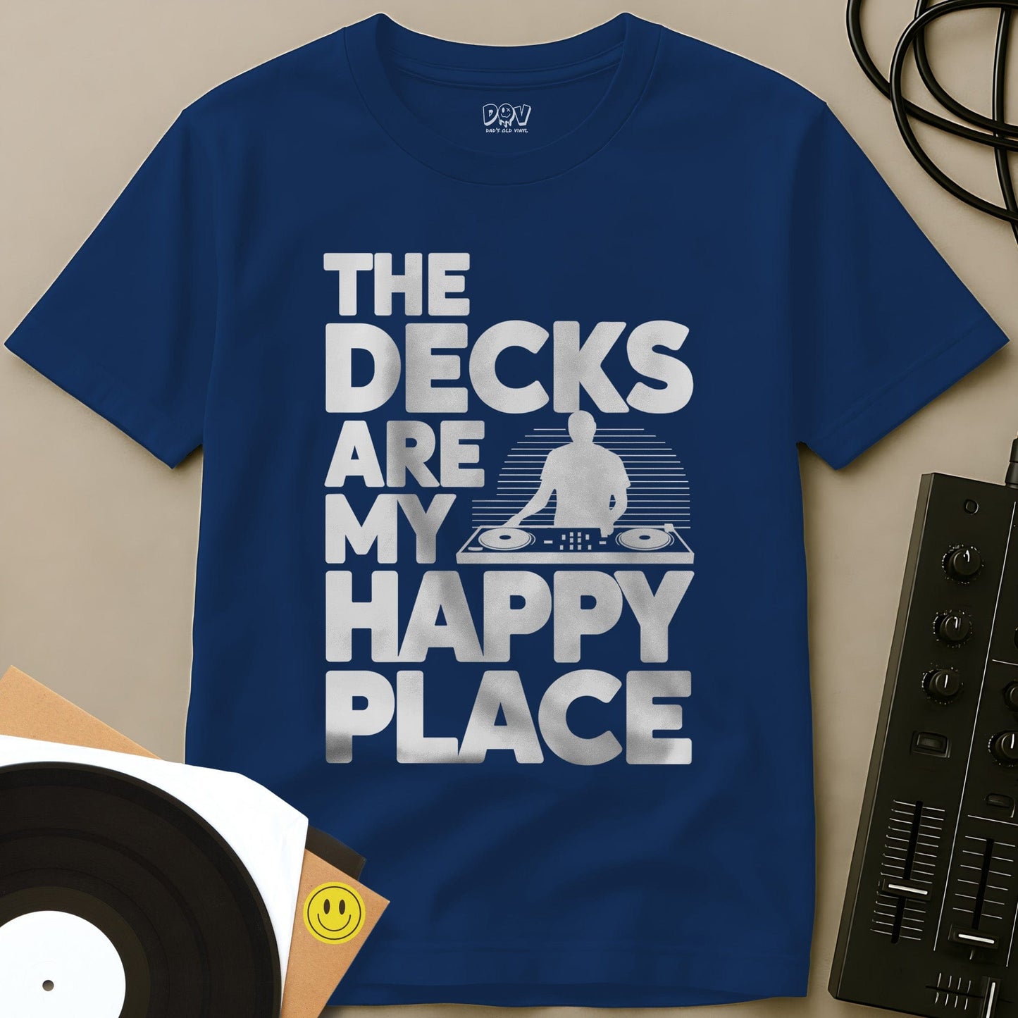 My Happy Place T-Shirt Royal / S My Happy Place T-Shirt
