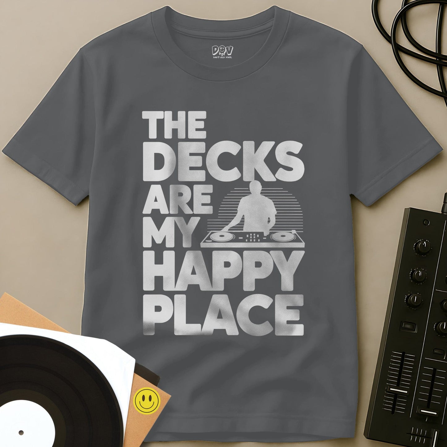 My Happy Place T-Shirt Sport Grey / S My Happy Place T-Shirt