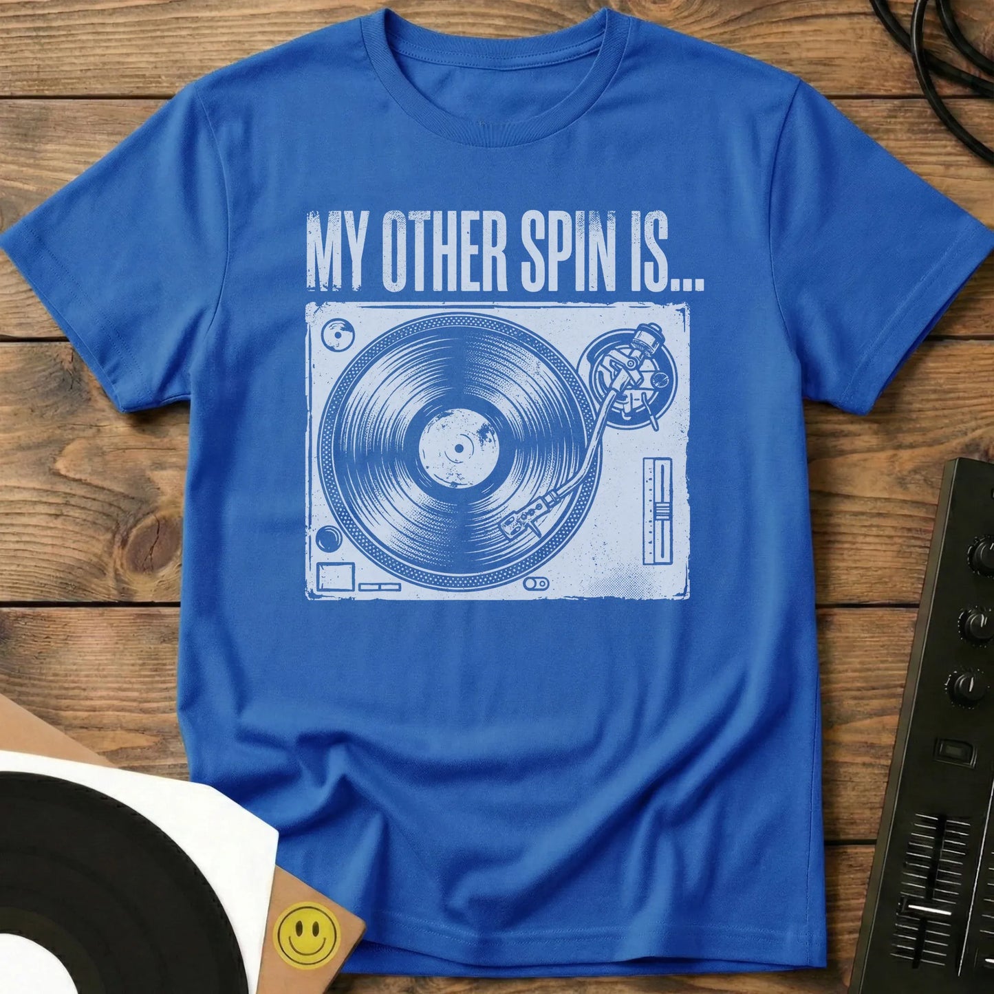 My Other Spin T-Shirt Royal / S My Other Spin T-Shirt
