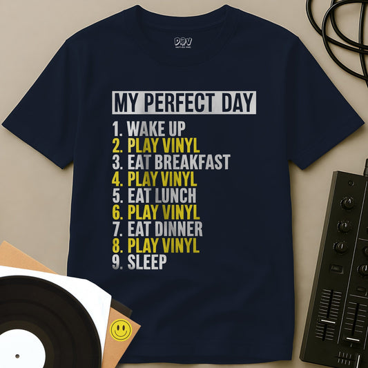 My Perfect Day T-Shirt Navy / S My Perfect Day T-Shirt