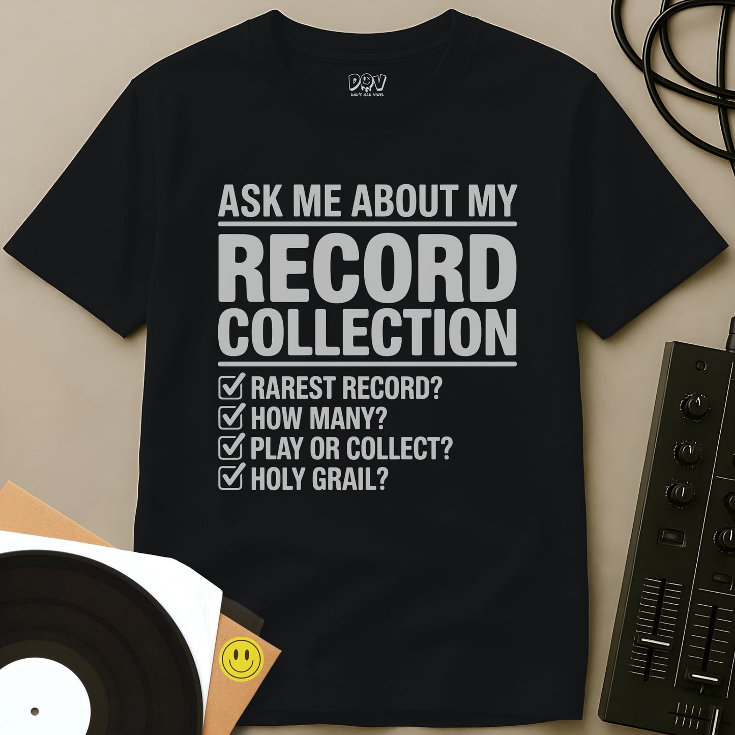 My Record Collection T-Shirt Black / S My Record Collection T-Shirt