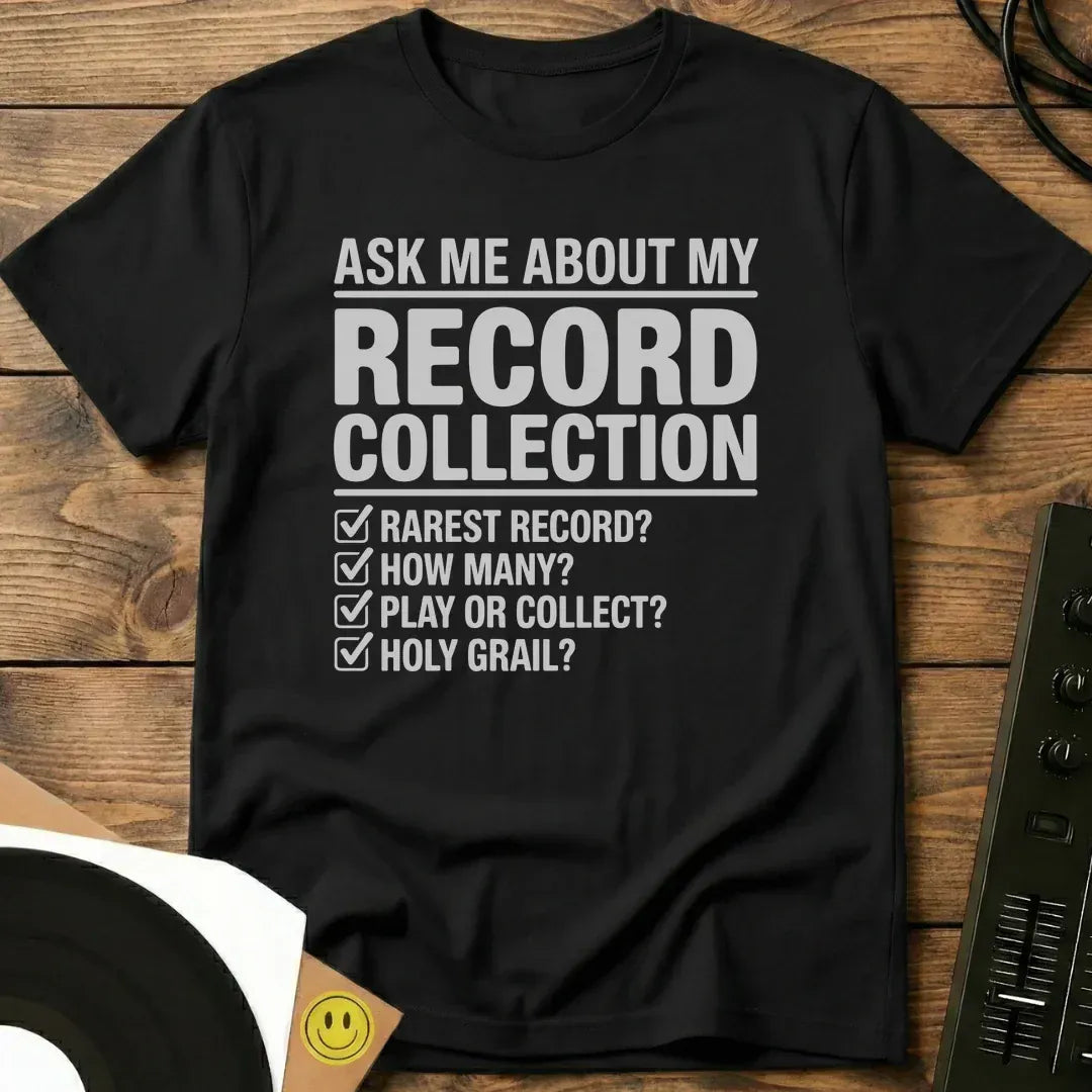 My Record Collection T-Shirt Black / S My Record Collection T-Shirt