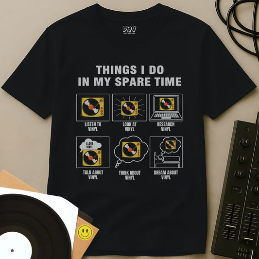 My Spare Time  T-Shirt Black / S My Spare Time  T-Shirt