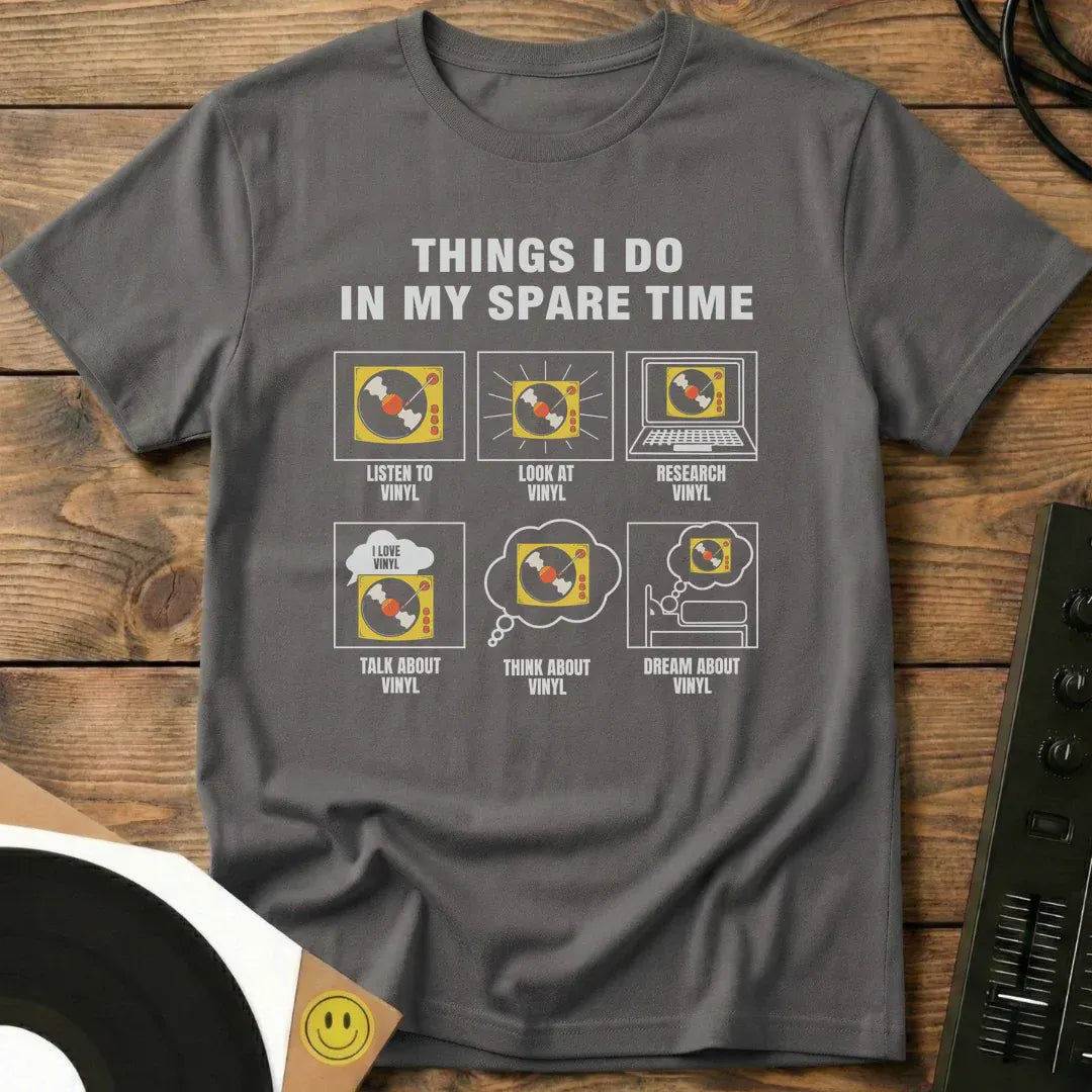 My Spare Time  T-Shirt Charcoal / S My Spare Time  T-Shirt