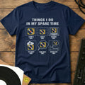 My Spare Time  T-Shirt Navy / S My Spare Time  T-Shirt