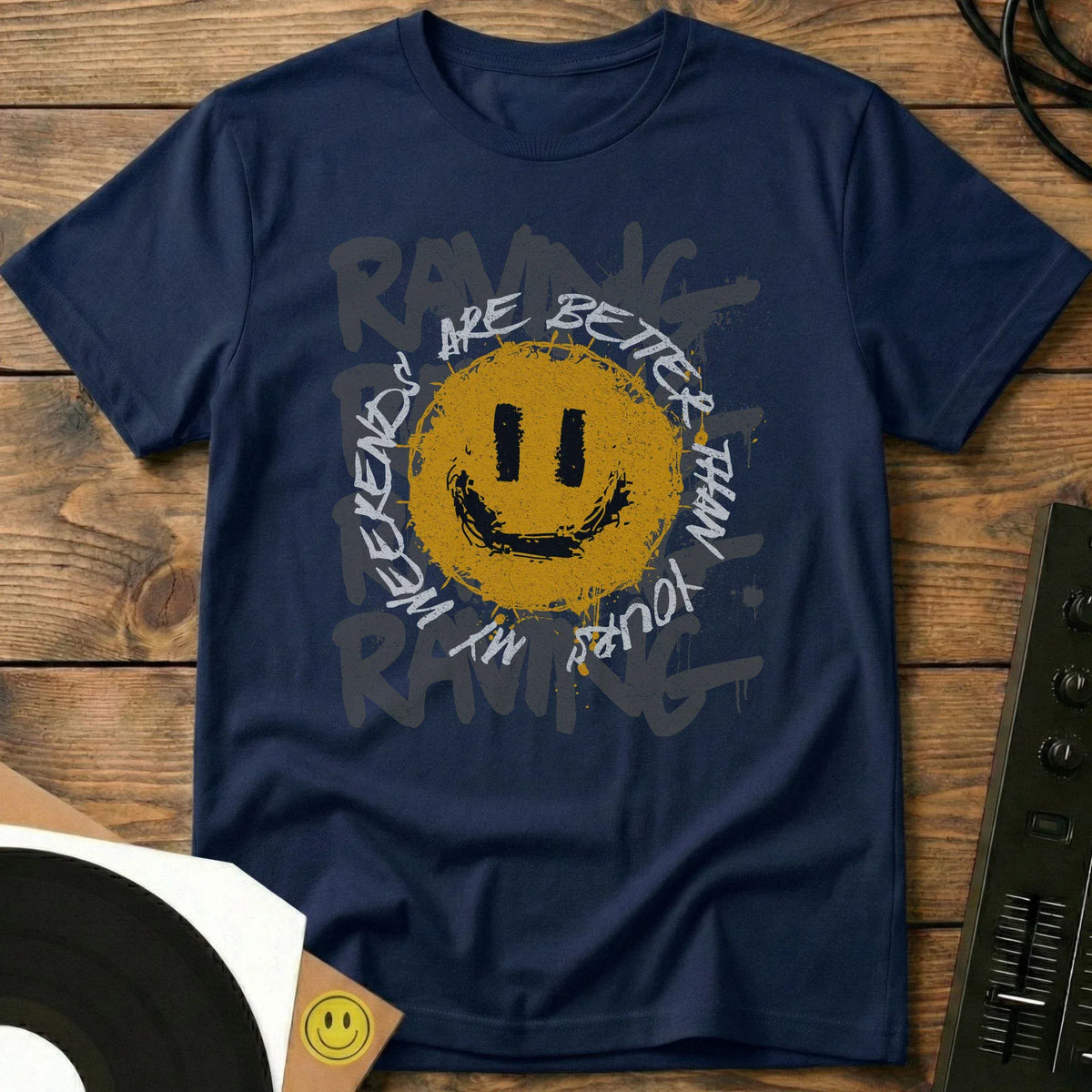 My Weekends T-Shirt Navy / S My Weekends T-Shirt