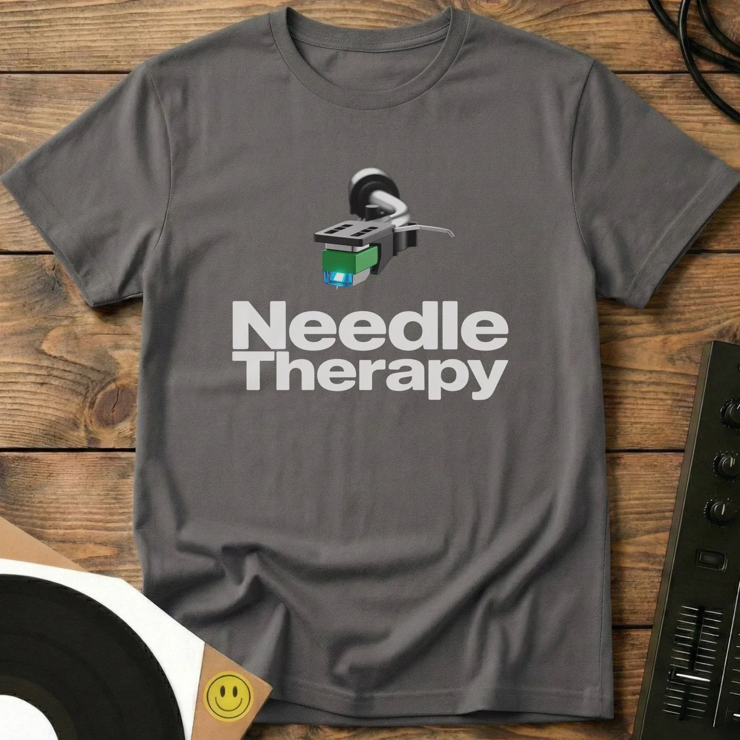 Needle Therapy T-Shirt Charcoal / S Needle Therapy T-Shirt