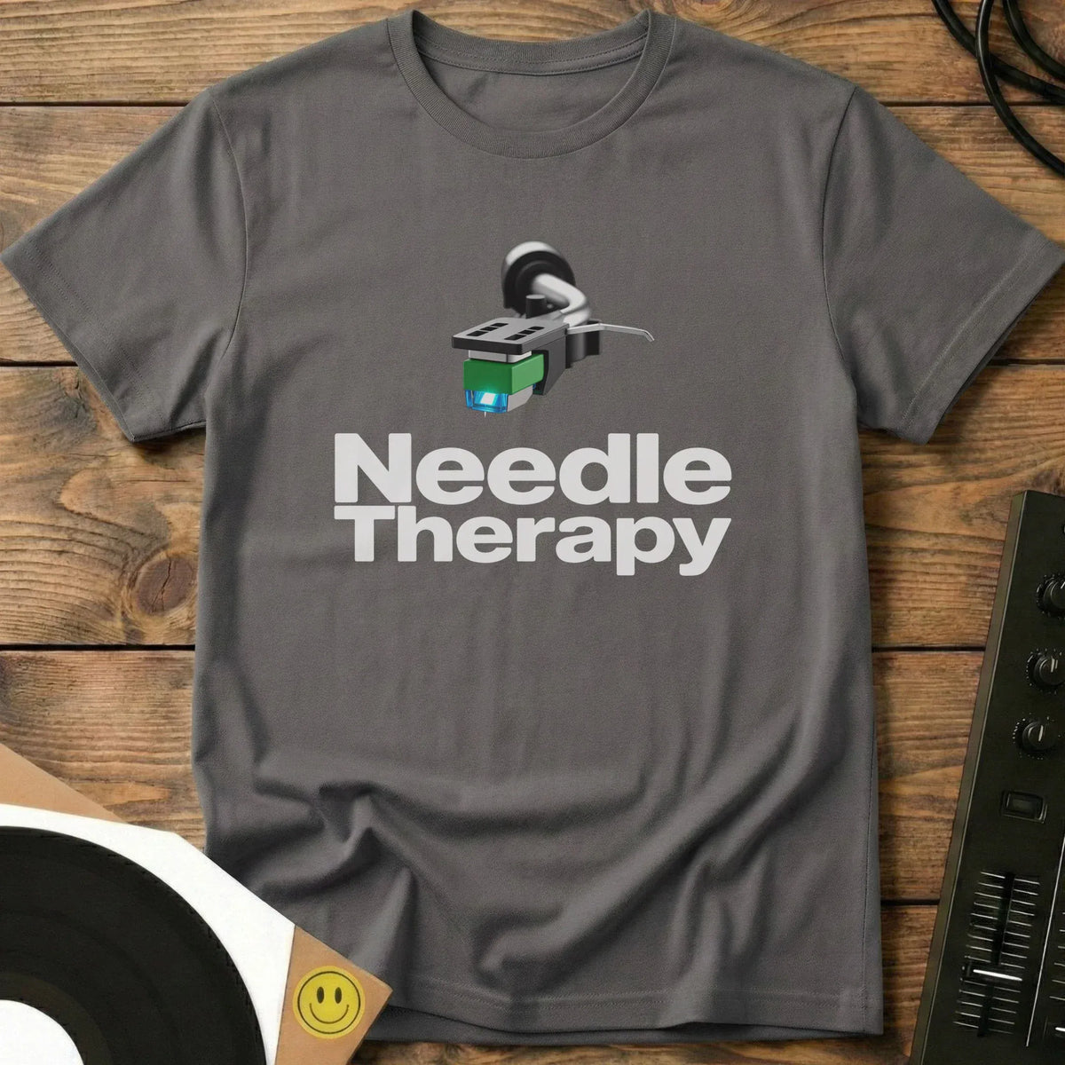 Needle Therapy T-Shirt Charcoal / S Needle Therapy T-Shirt