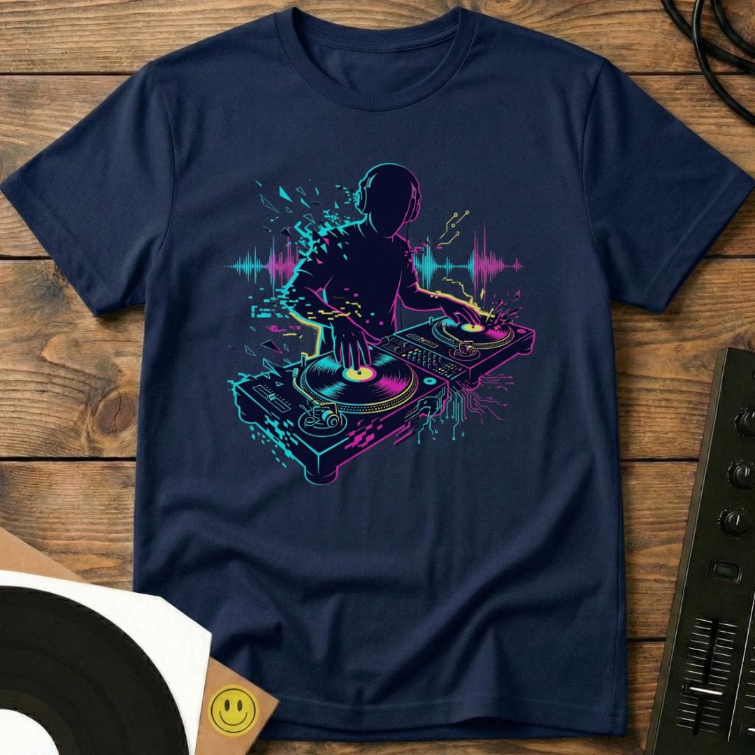 Neon Spin T-Shirt Navy / S Neon Spin T-Shirt