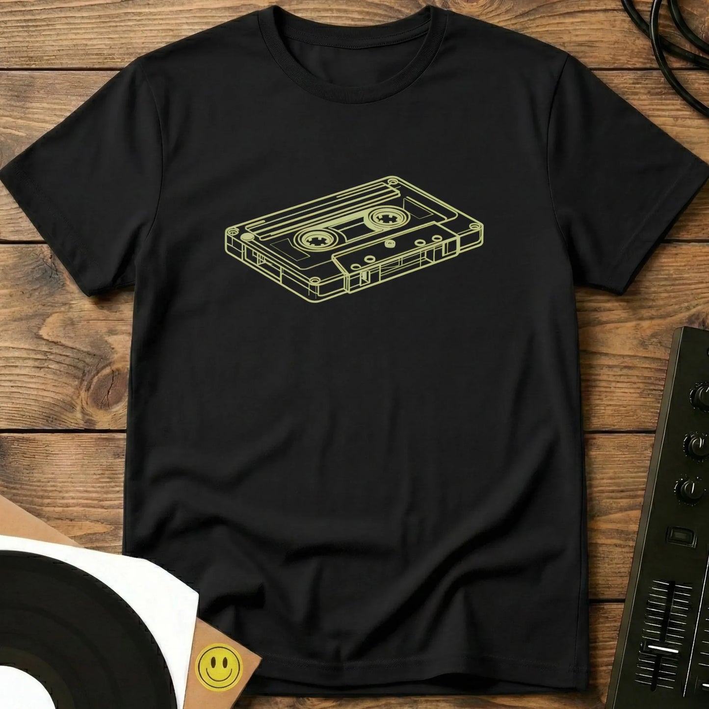 Neon Tape T-Shirt Black / S Neon Tape T-Shirt