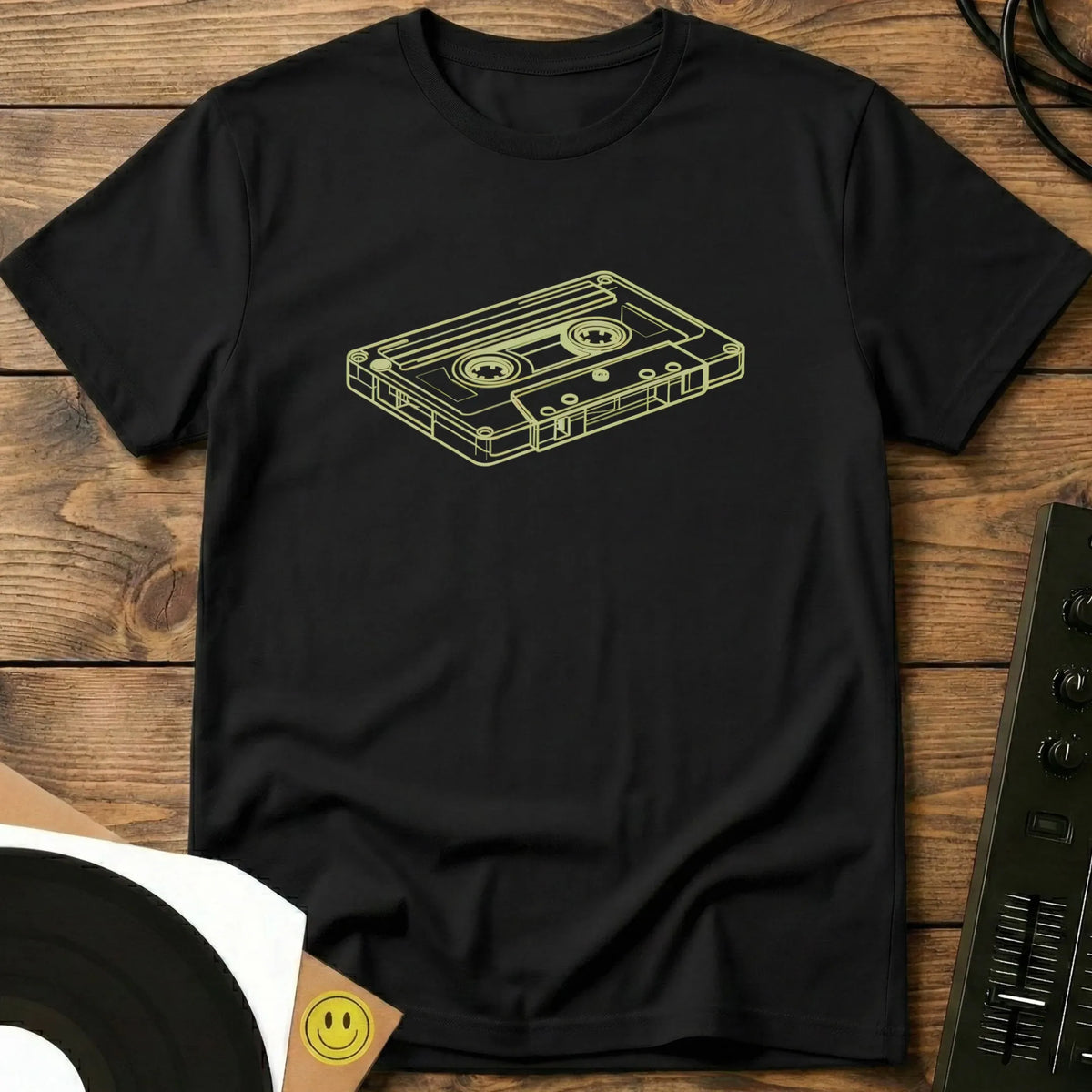 Neon Tape T-Shirt Black / S Neon Tape T-Shirt