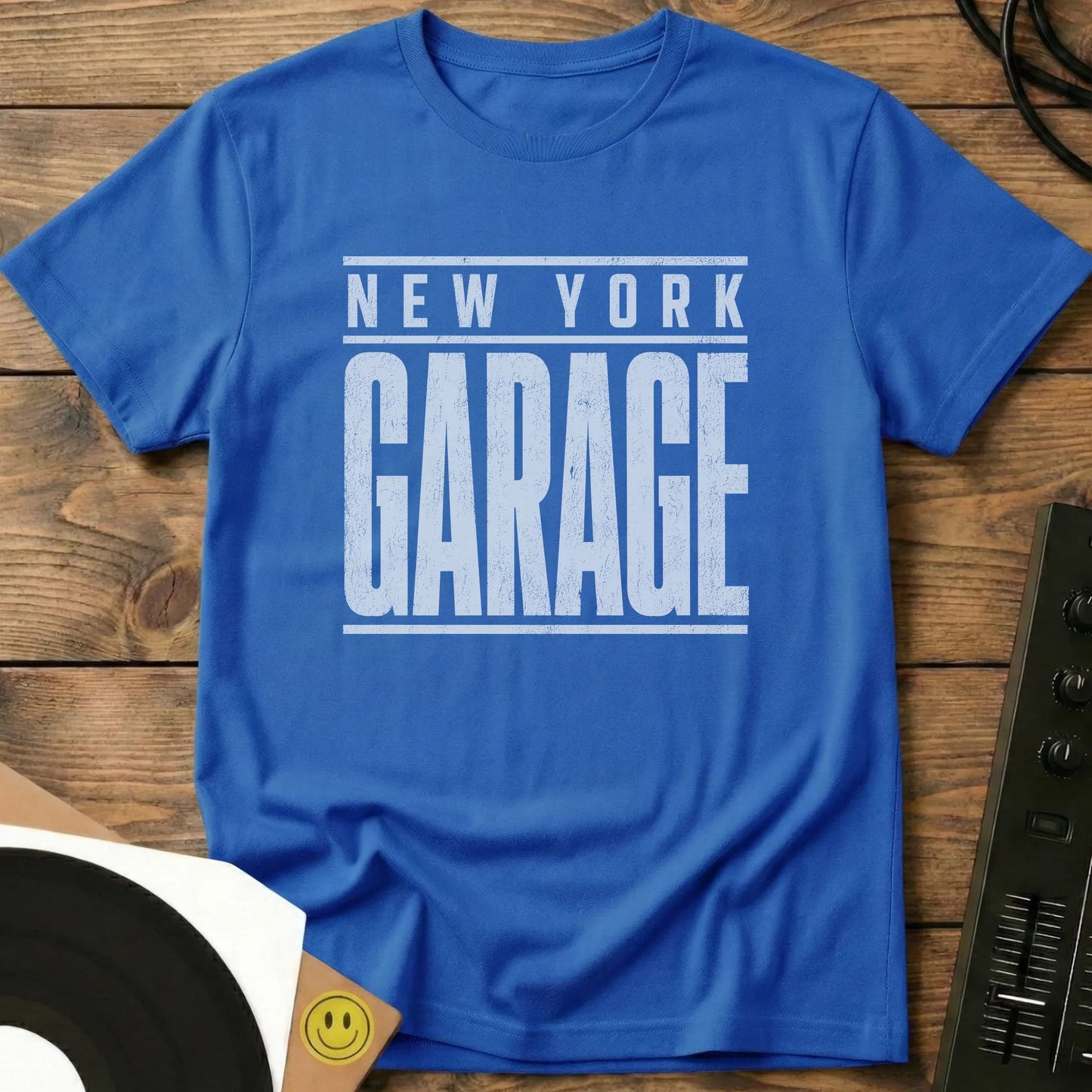 New York Garage T-Shirt Royal / S New York Garage T-Shirt