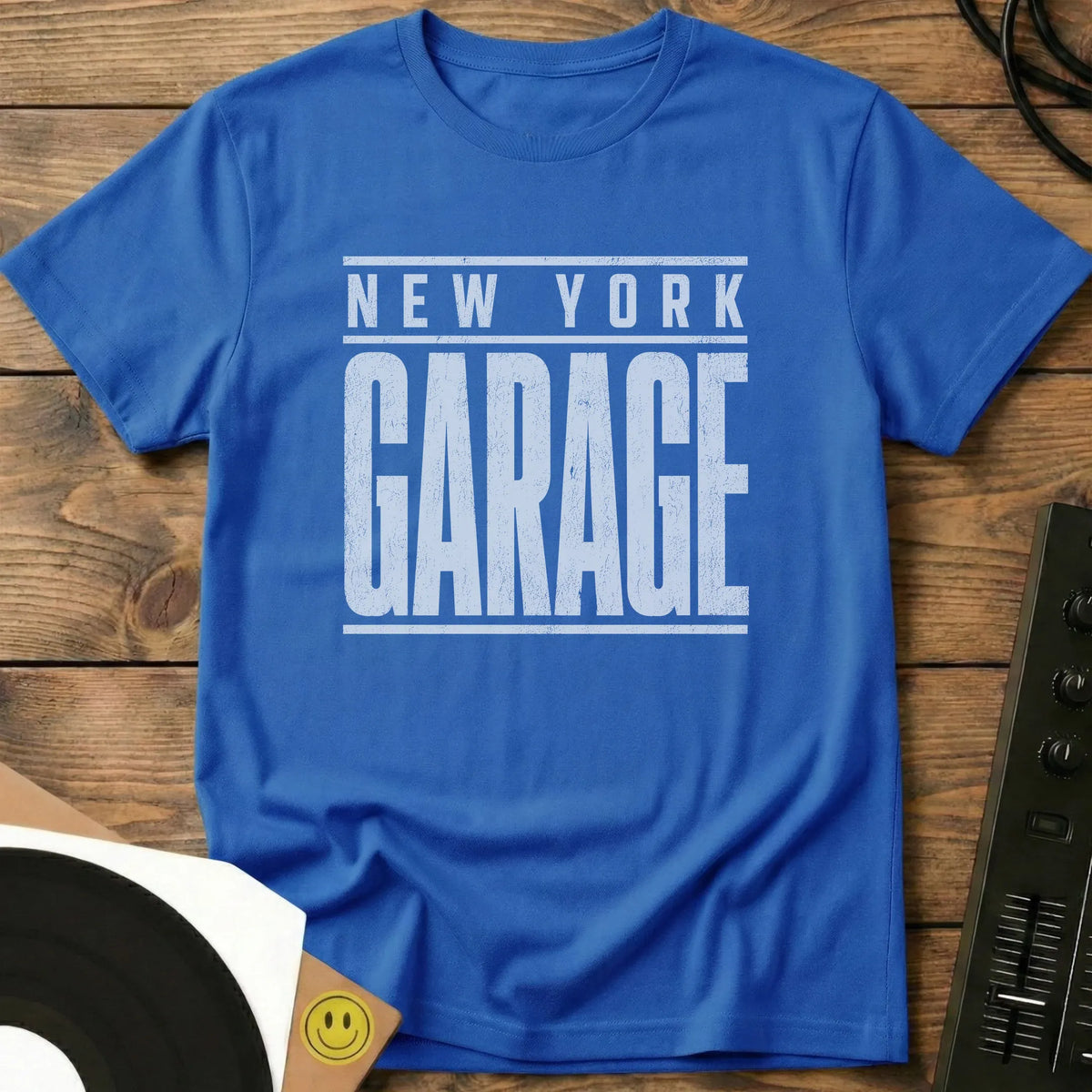 New York Garage T-Shirt Royal / S New York Garage T-Shirt