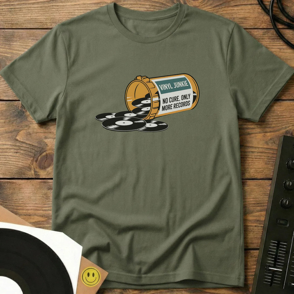 No Cure T-Shirt Military Green / S No Cure T-Shirt