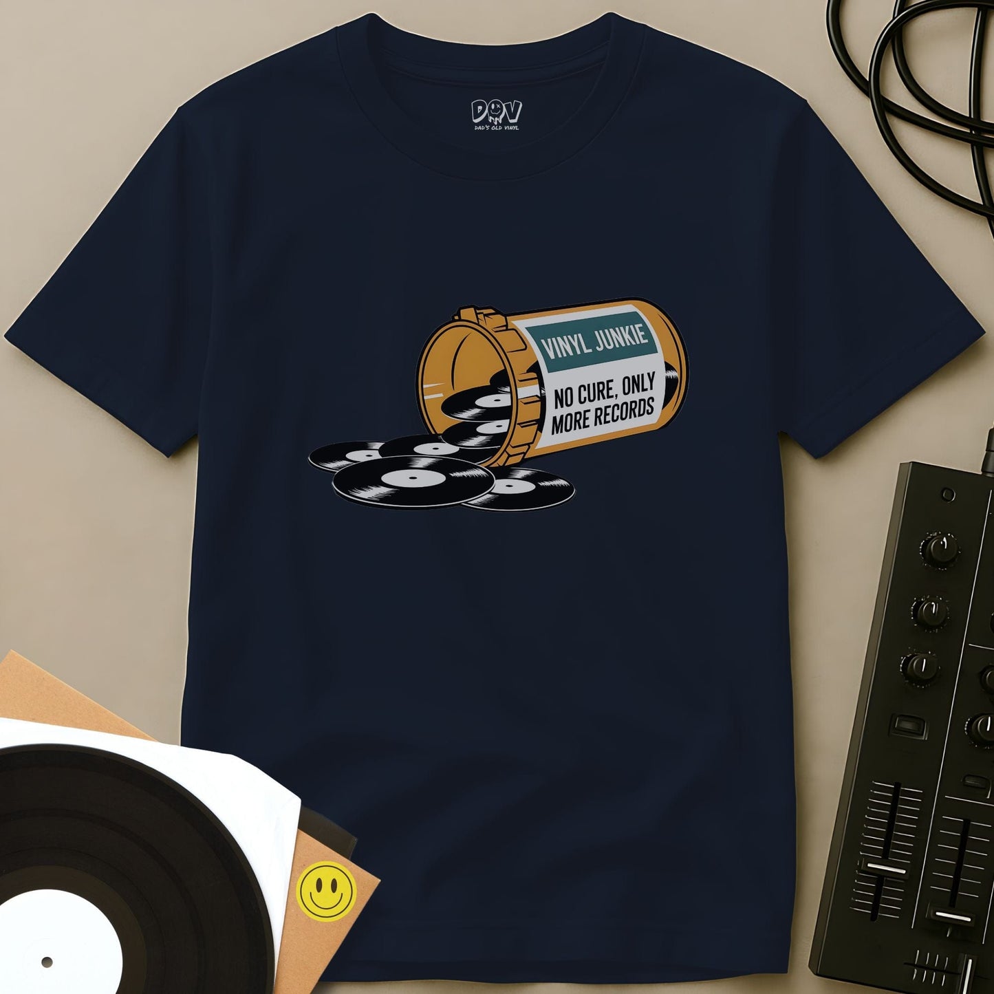 No Cure T-Shirt Navy / S No Cure T-Shirt
