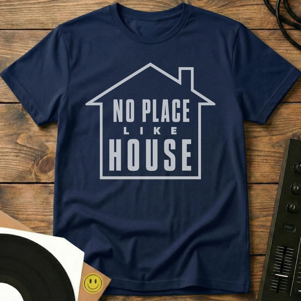 No Place Like House T-Shirt Navy / S No Place Like House T-Shirt