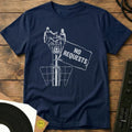 No Rquests Banner T-Shirt Navy / S No Rquests Banner T-Shirt