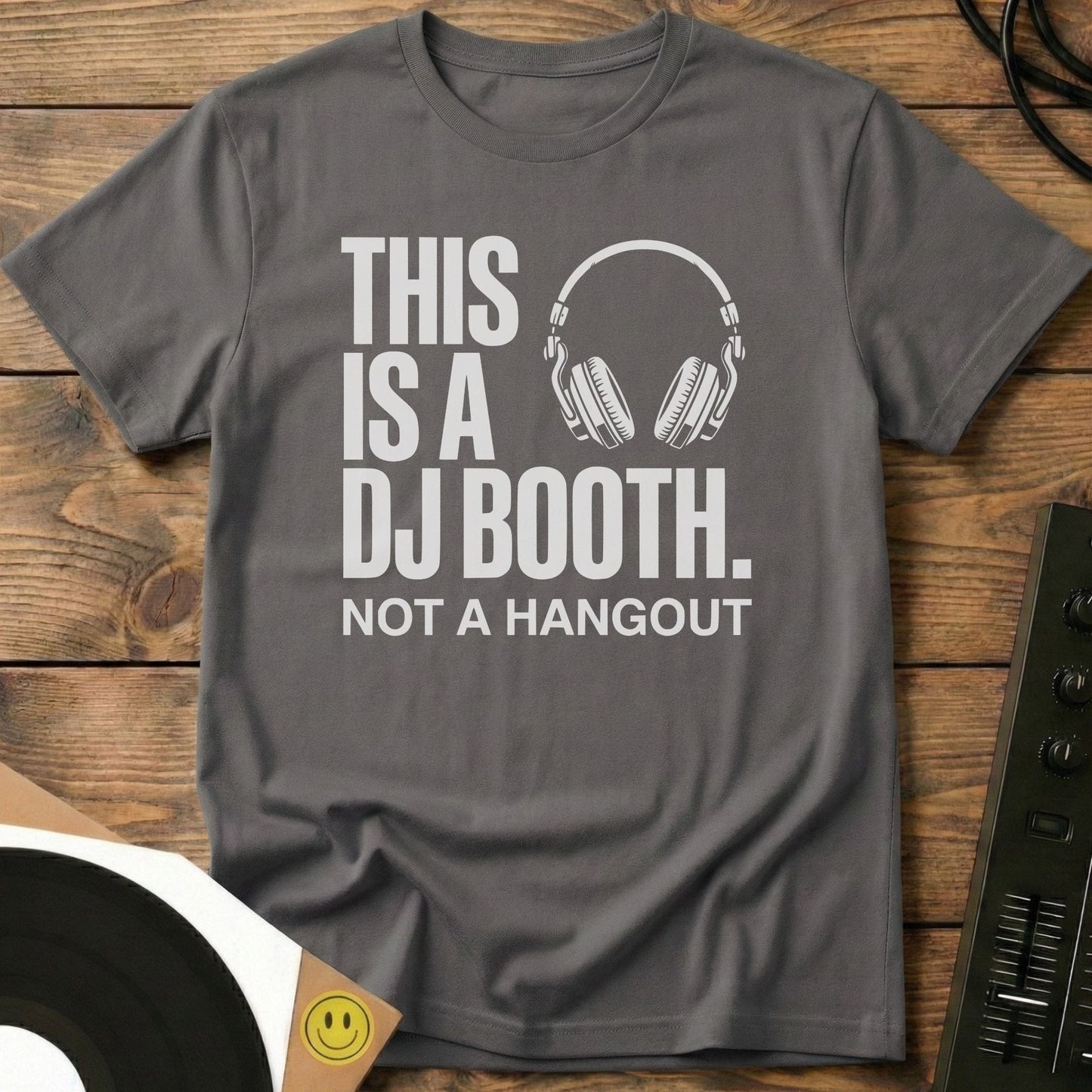 Not A Hang Out T-Shirt Charcoal / S Not A Hang Out T-Shirt