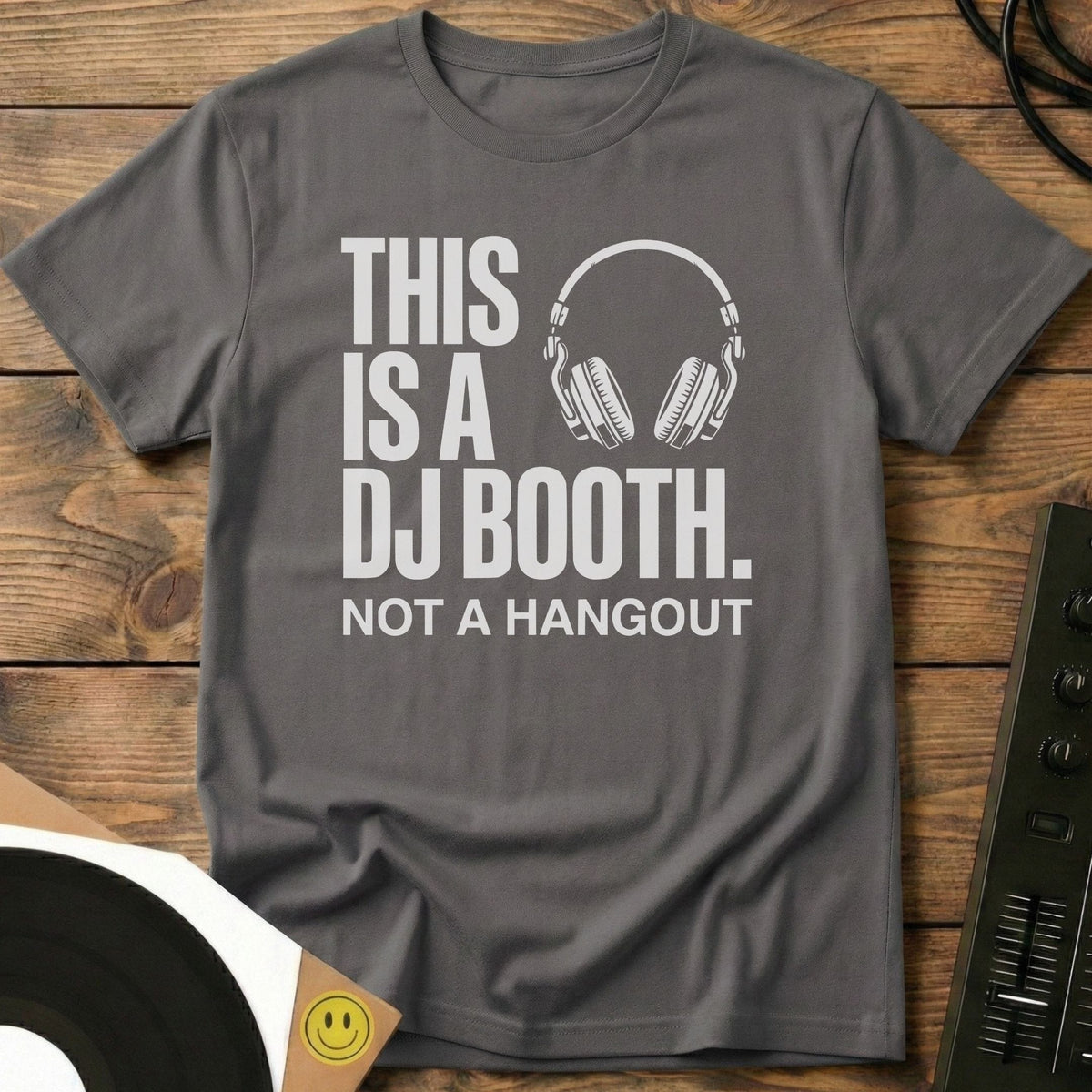 Not A Hang Out T-Shirt Charcoal / S Not A Hang Out T-Shirt