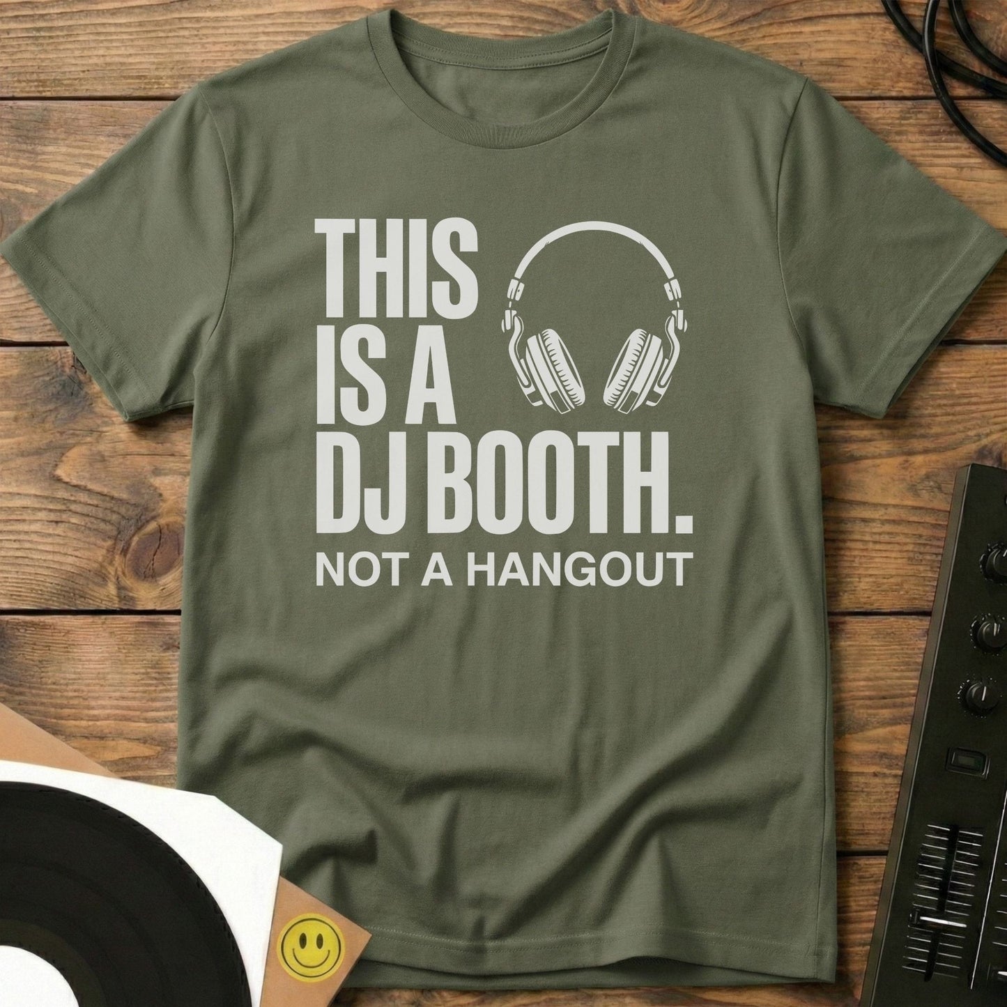 Not A Hang Out T-Shirt Military Green / S Not A Hang Out T-Shirt