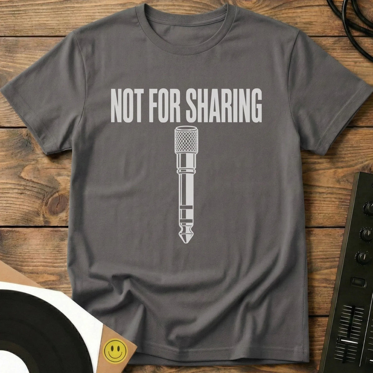 Not For Sharing T-Shirt Charcoal / S Not For Sharing T-Shirt